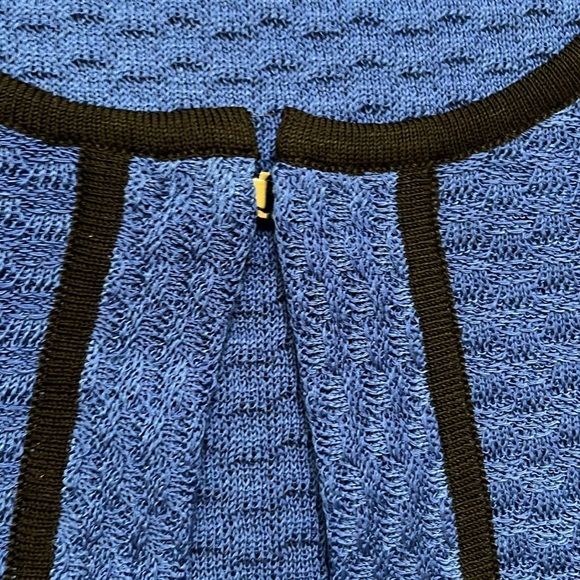 Ming Wang Women’s Blue Sweater Cardigan Size PM - Picture 7 of 13
